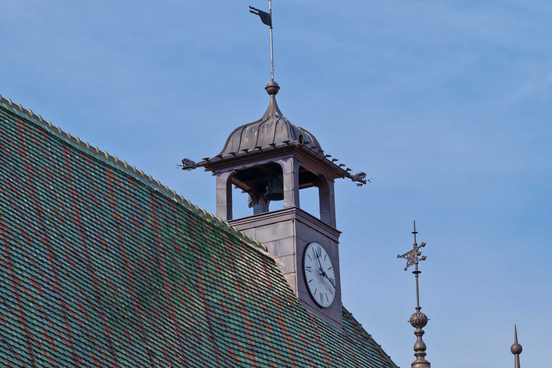 Colmar : l'horloge du Koïfhus