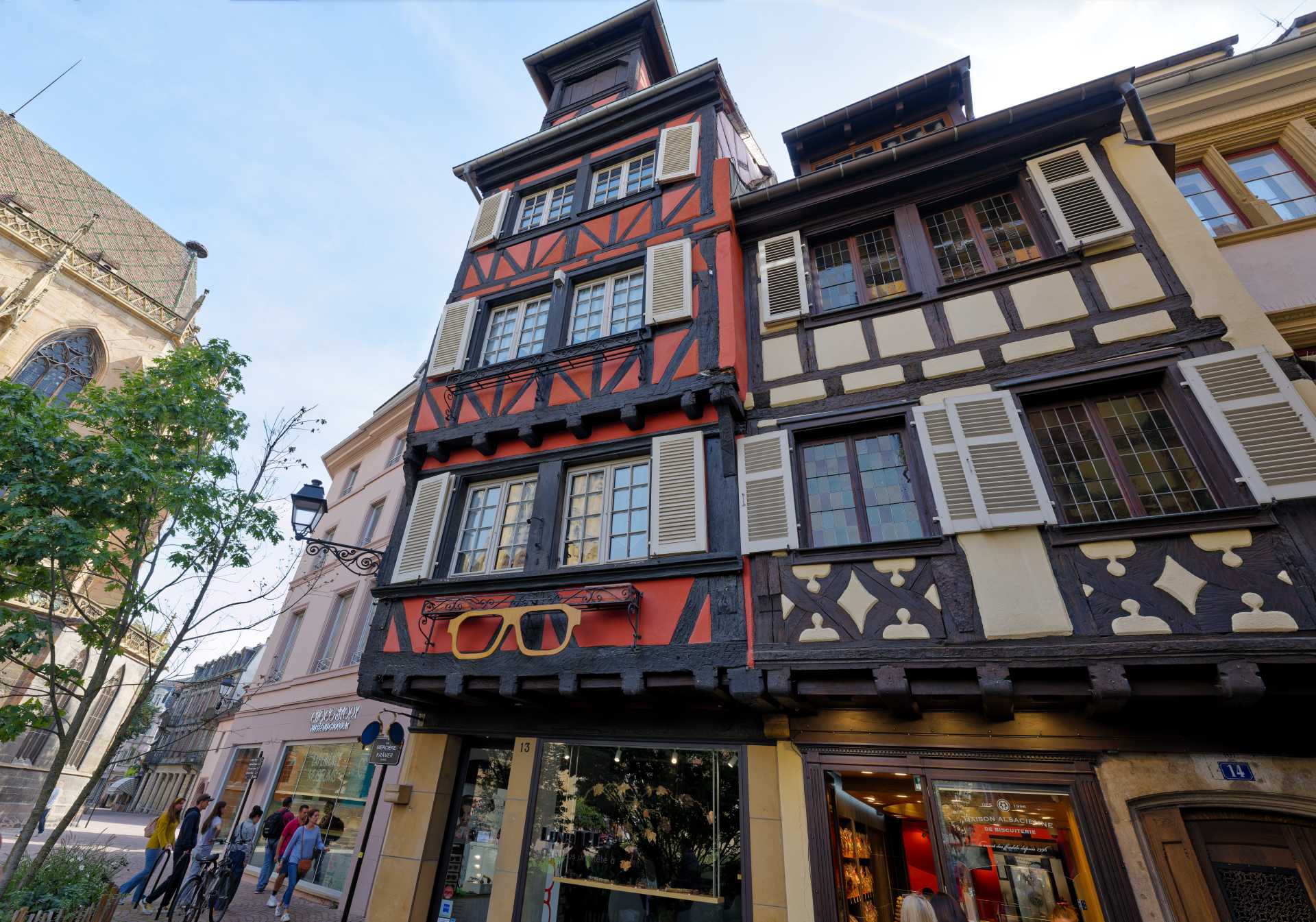Colmar : maison à colombages