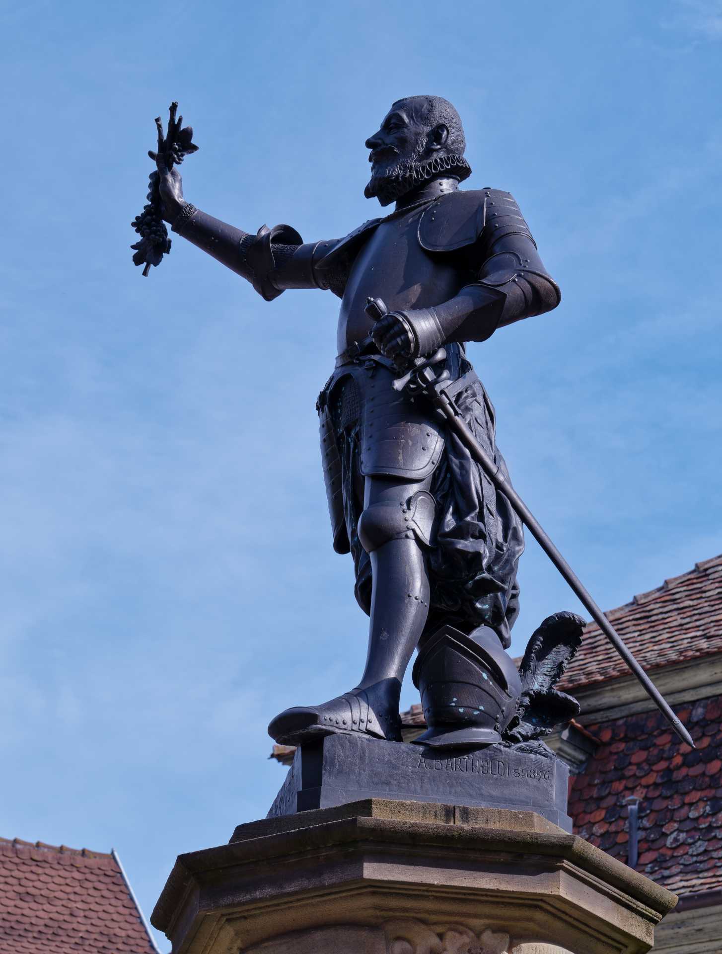 Colmar: statue