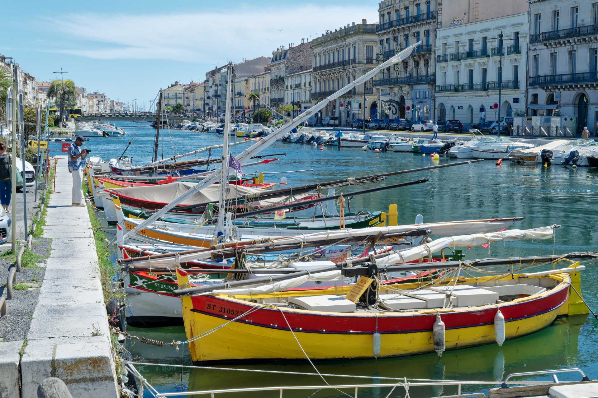 Sète : quai Régy