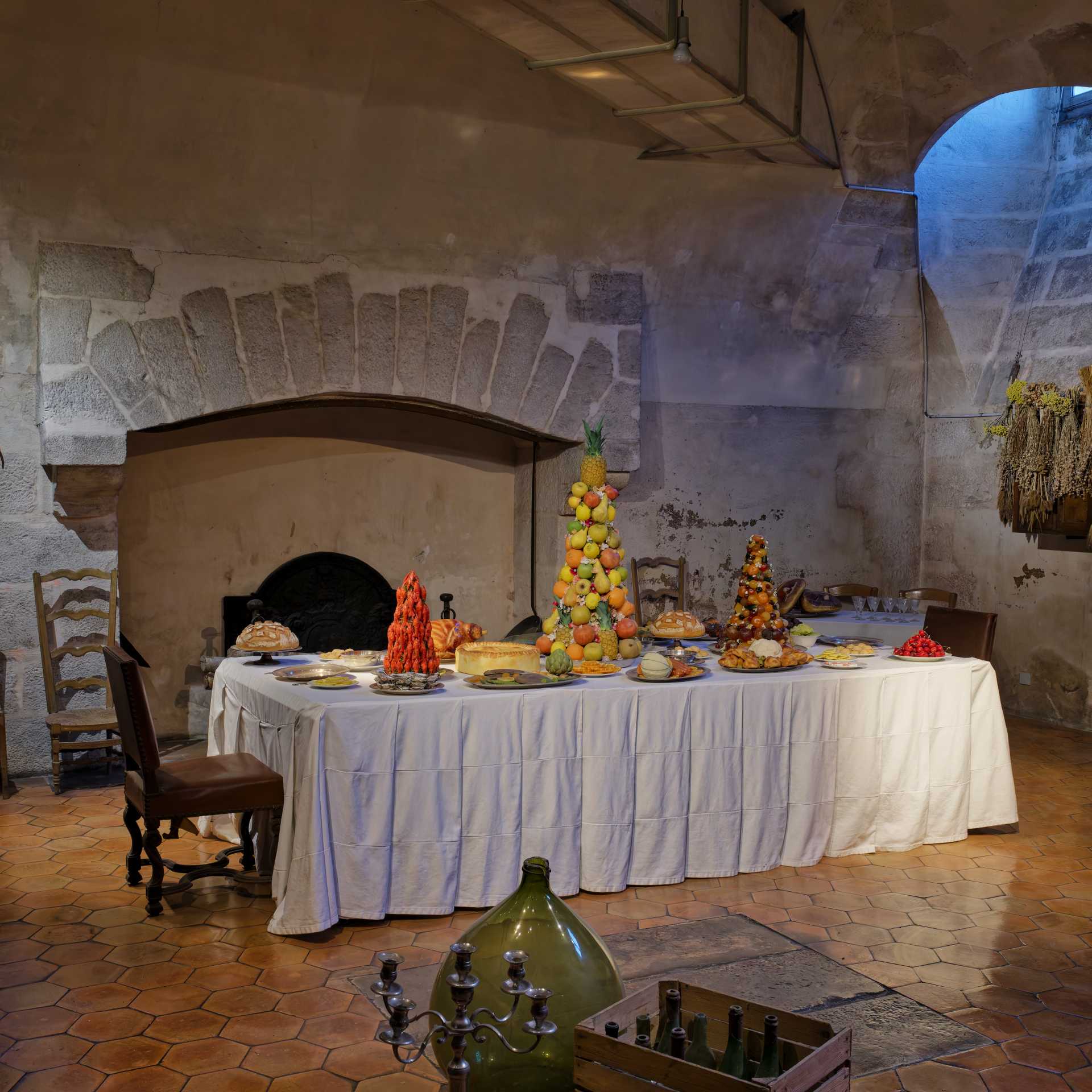 Vaux-le-Vicomte : buffet