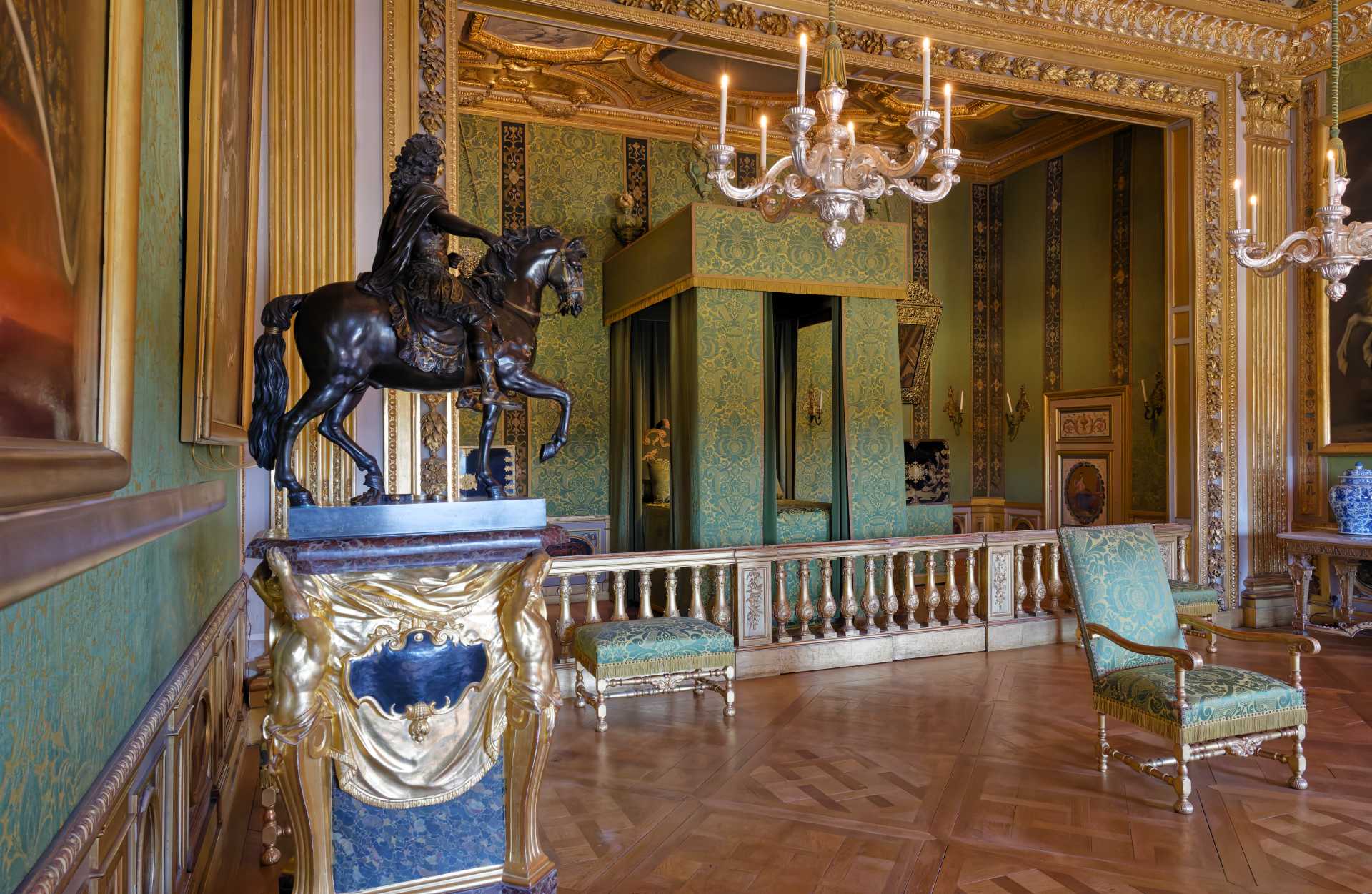 Vaux-le-Vicomte : chambre du Roi
