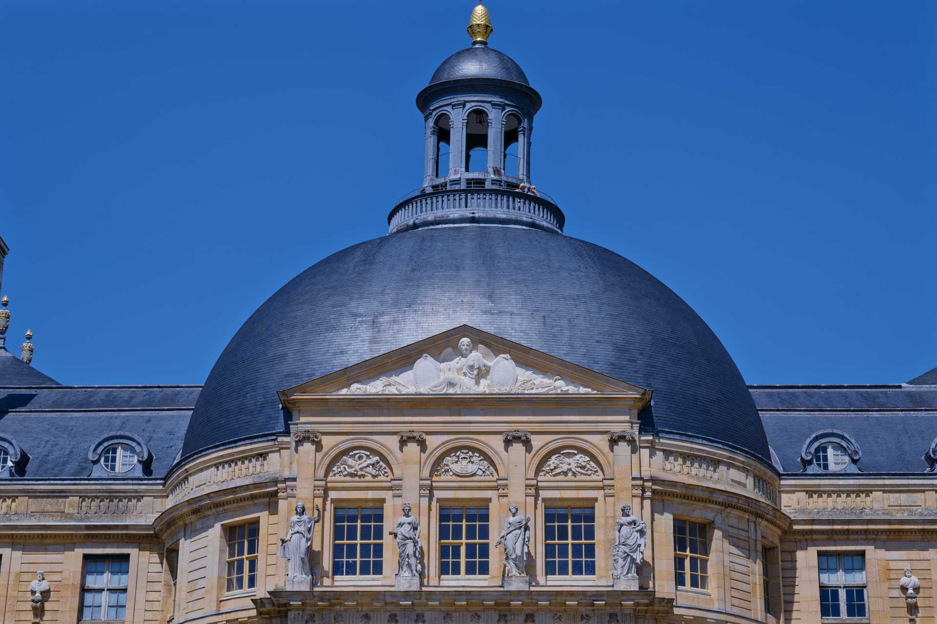 Vaux-le-Vicomte : façade