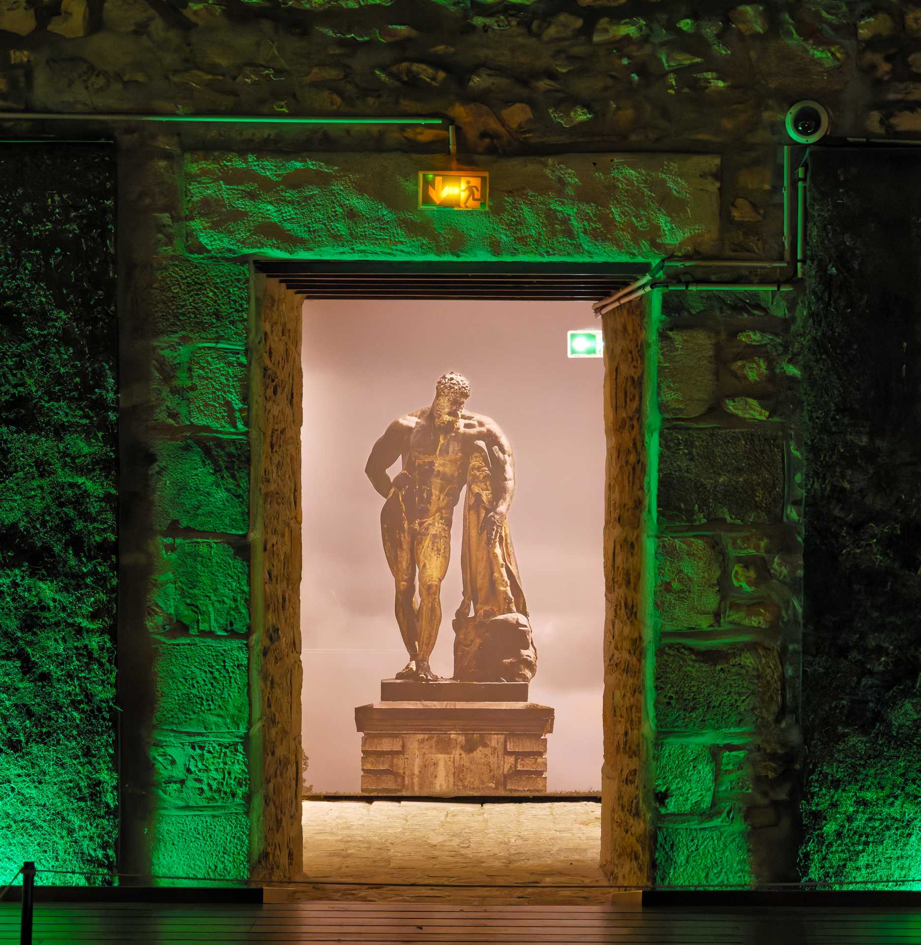 Vaux-le-Vicomte : statue d'hercule